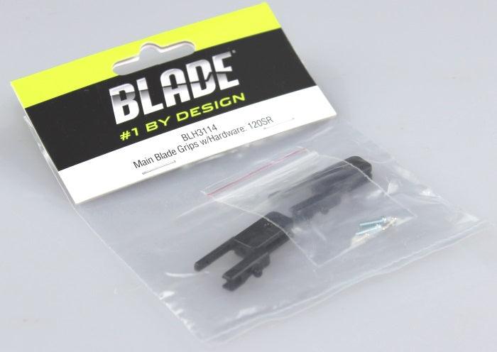 Blade 120 SR Main Blade Grips with Hardware 120SR BLH3114 - PowerHobby