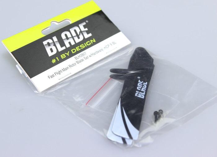 BLADE BLH3907 mCP X BL Fast Flight Main Rotor Blade Set w/Hardware MCPX BL - PowerHobby