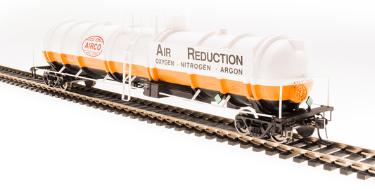Broadway Limited 3720 N Scale Tank Car Cryogenic Airco Industrial Gases 2-pack - PowerHobby