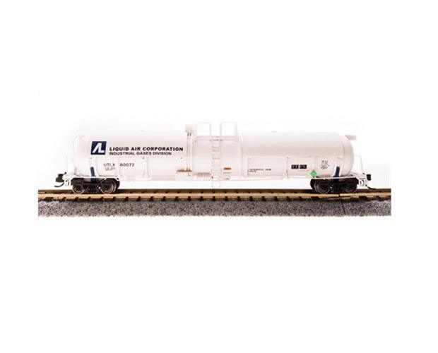 Broadway Limited 3725 N Cryogenic Tank Car Liquid Air Corporation (2-pack) - PowerHobby