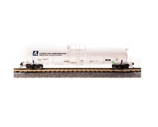 Broadway Limited 3725 N Cryogenic Tank Car Liquid Air Corporation (2-pack) - PowerHobby