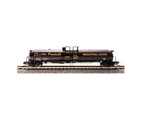 Broadway Limited 3728 N Scale Cryogenic Tank Car Air Products Single Car - PowerHobby