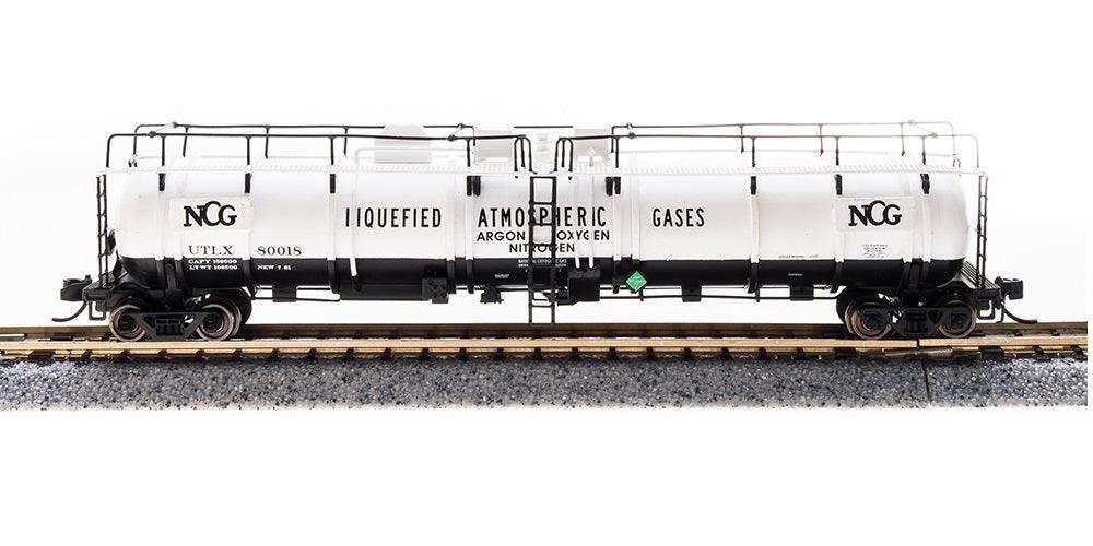 Broadway Limited 3733 N Scale Cryogenic Tank Car NCG Single Car (#80018) - PowerHobby
