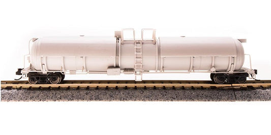 Broadway 3735 N Cryogenic Tank Car Unlettered Painted Gray Type B Single Car - PowerHobby