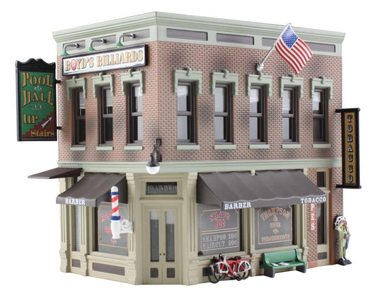 Woodland Scenics BR4923 N Corner Emporium Structure  Built-&-Ready - PowerHobby