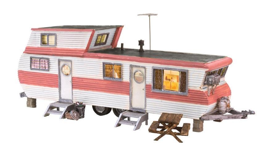 Woodland BR5061 HO Scale Double Decker Trailer - PowerHobby