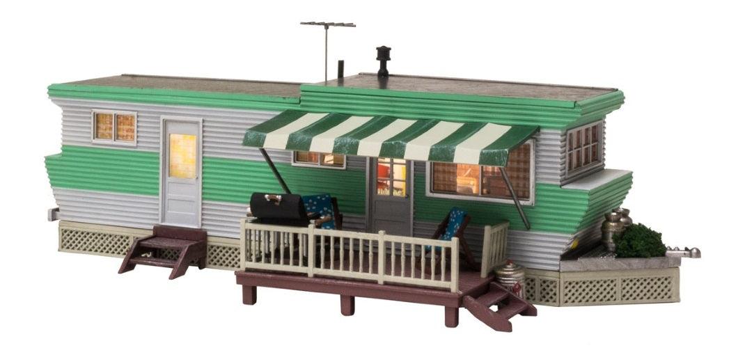 Woodland BR5861 O Scale Grillin' & Chillin' Trailer - PowerHobby