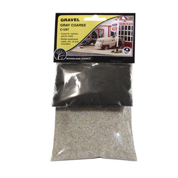 Woodland Scenics C1287 Medium Gray Gravel - PowerHobby