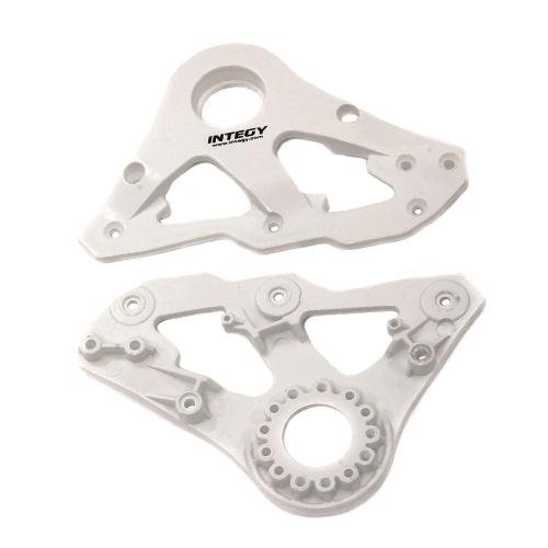 Integy C24939WHITE Right Side Plastic Main Frame Conversion Snow / Sand Mobile - PowerHobby