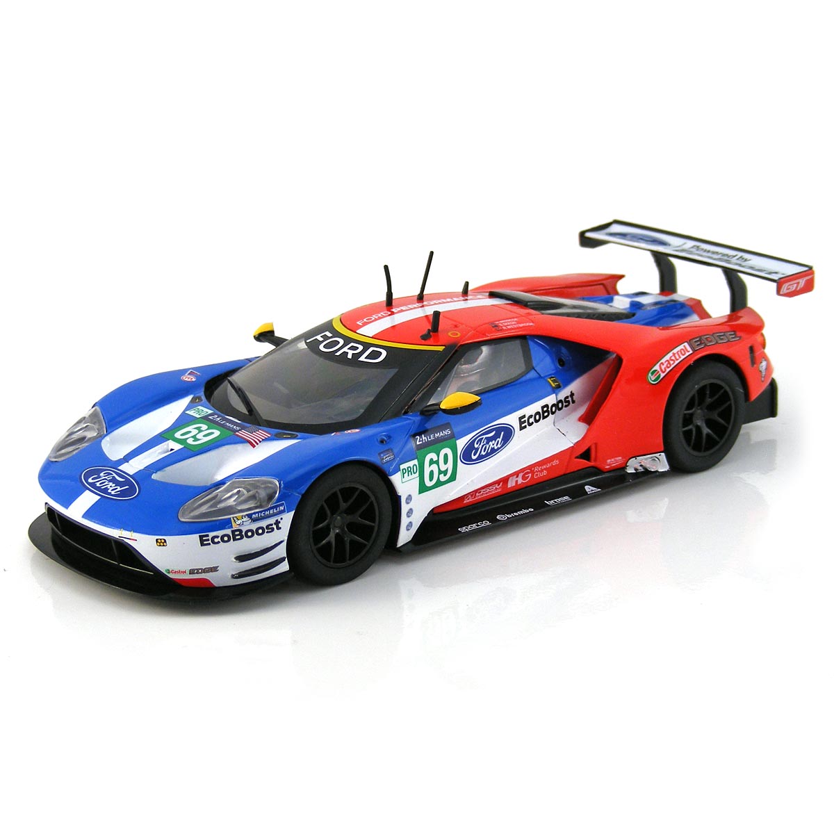 Scalextric C3858 Ford GT GTE 2017 Le Mans slot Car 1/32 DPR - PowerHobby