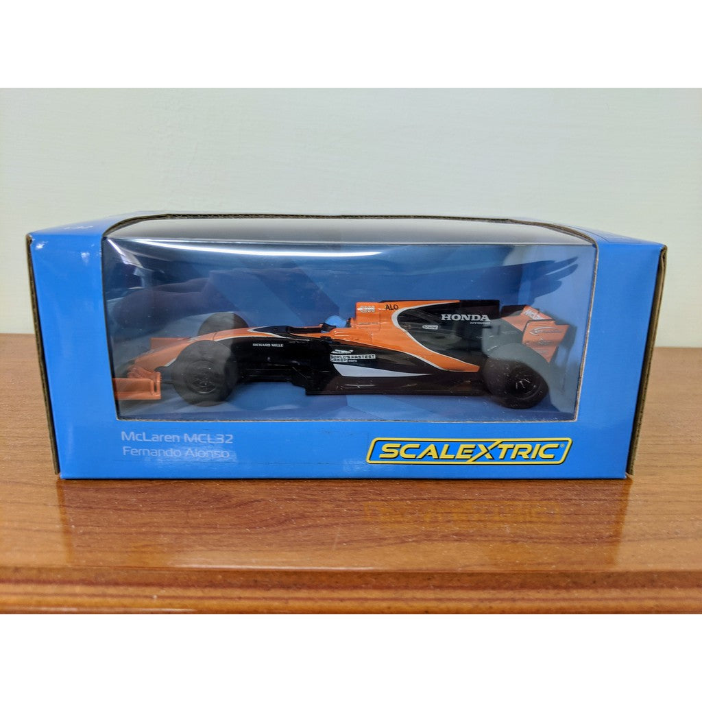 Scalextric C3956 McLaren MCL32 Fernando Alonso Formula F1 slot Car 1/32 DPR - PowerHobby