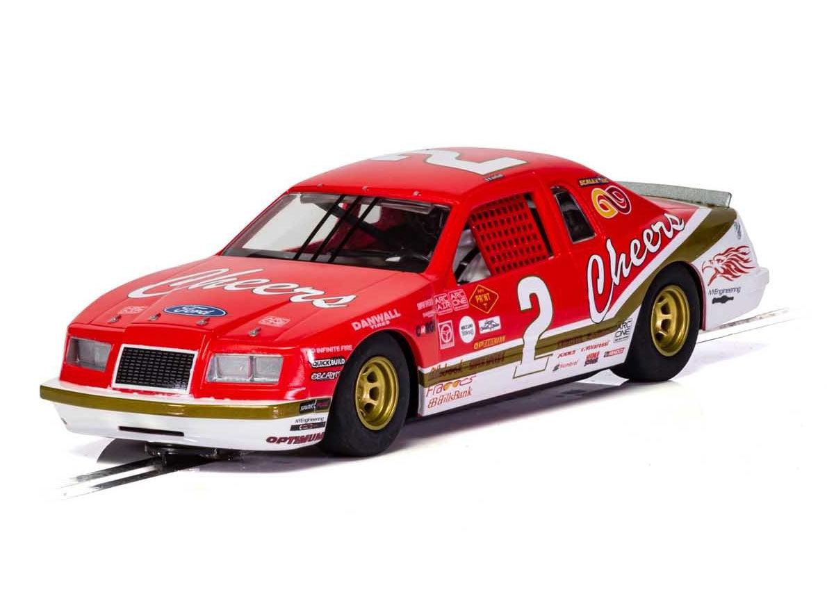 Scalextric C4067 Ford Thunderbird Red White 1/32 Slot Car DRP - PowerHobby