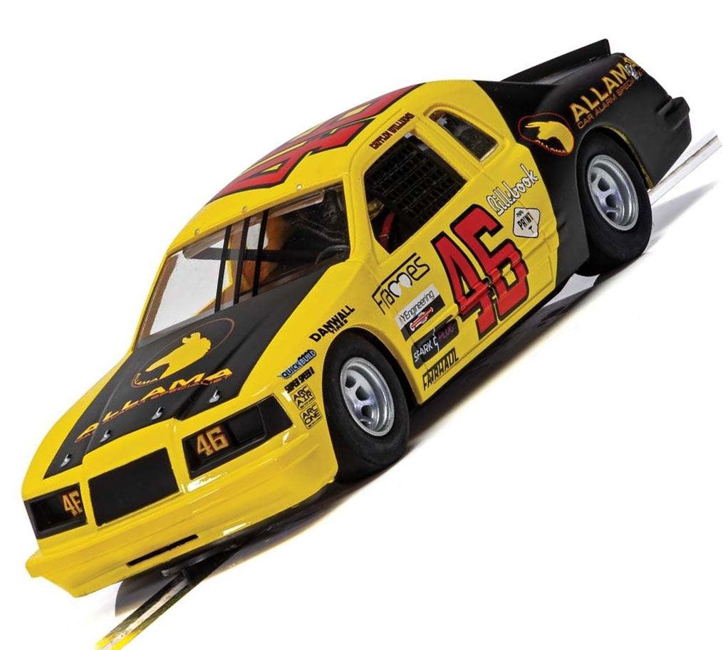 Scalextric C4088 Ford Thunderbird Yellow & Black 1/32 Slot Car DRP - PowerHobby