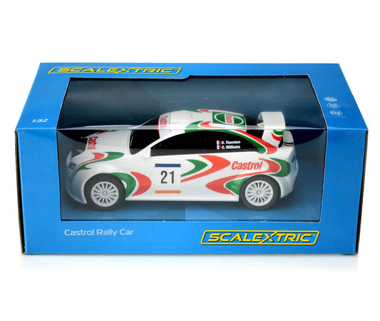 Scalextric C4302 Castrol Rally slot Car 1/32 DRP - PowerHobby
