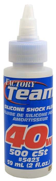 Associated 5423 Silicone Shock Oil 40 Weight 2 oz - PowerHobby