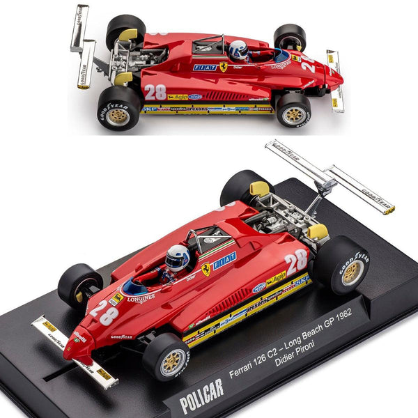 Policar  Ferrari 126 C2 #28 Long Beach GP 1982 CAR09A