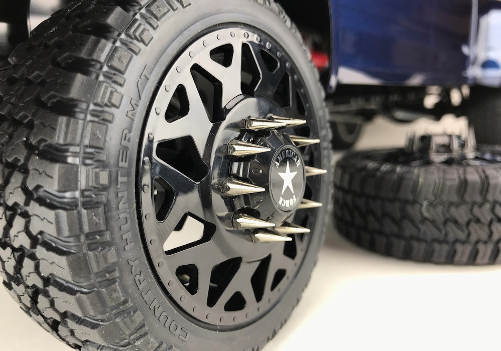 Cen Racing CKD0612 KAOS Silver Bullet Spiked Wheel Lugs F450 - PowerHobby