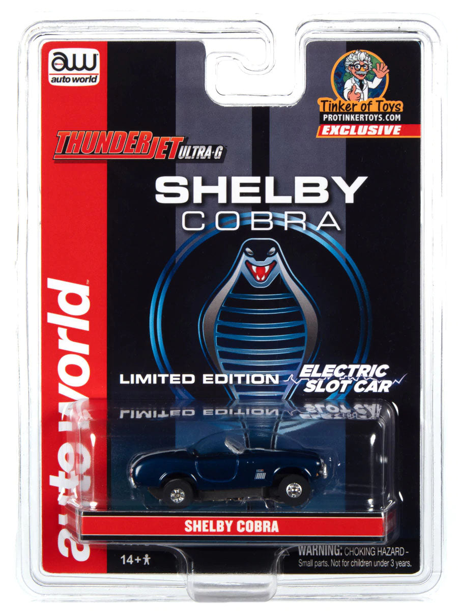 Auto World Exclusive Limited Edition Shelby Cobra Thunderjet HO Slot Car - PowerHobby