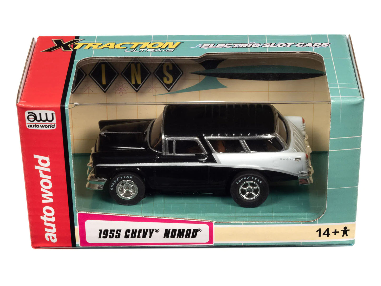 Auto World 1955 Chevy Nomad Bel Air 55' Exclusive HO slot car Limited Edition - PowerHobby