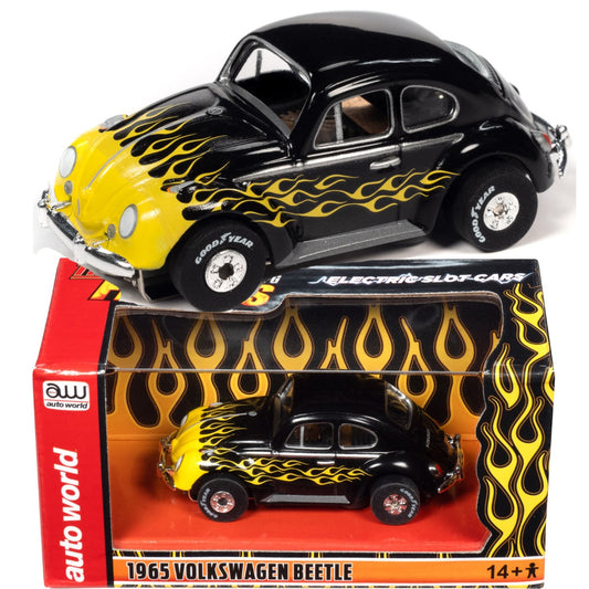 Auto World Exclusive 1965 VW Beetle Thunderjet for AFX HO Slot Car CP7985 - PowerHobby