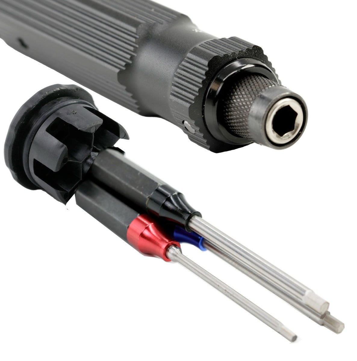 Powerhobby RC Hex Driver 1/4" Tool Set Metric 1.5, 2.0, 2.5mm with Handle - PowerHobby