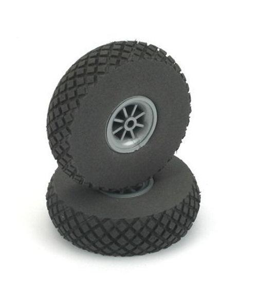 Dubro Products 300DL Diamond Lite Wheels 3" (2) - PowerHobby