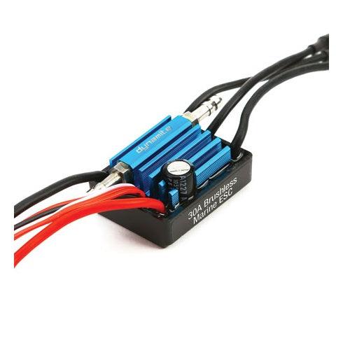 Dynamite DYNM3860 30A Brushless Marine ESC 2-3S - PowerHobby