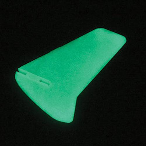 E-Flite EFLH2228GL Vertical Fin Glow in the Dark without Decals Blade mCX - PowerHobby