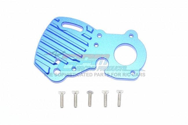 GPM ER2018A-BLUE MOTOR PLATE WITH HEAT SINK FINS TRAXXAS E-REVO - PowerHobby