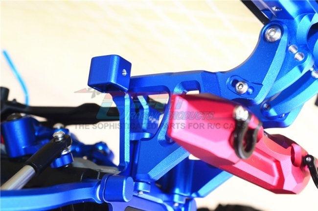 GPM ER2040RB-BLUE ALUMINUM REAR WING ARMS TRAXXAS E-REVO - PowerHobby
