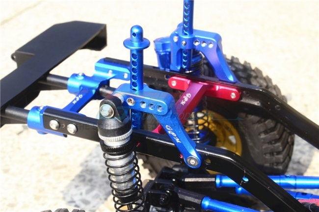 GPM ES030-GUNSILVER ALUMINUM REAR SHOCK MOUNT ASSOCIATED ENDURO - PowerHobby