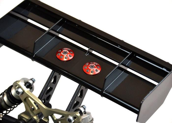 Exotek Racing 1665BLU 1/8 Buggy XL Wing Buttons 22mm (2) Blue - PowerHobby