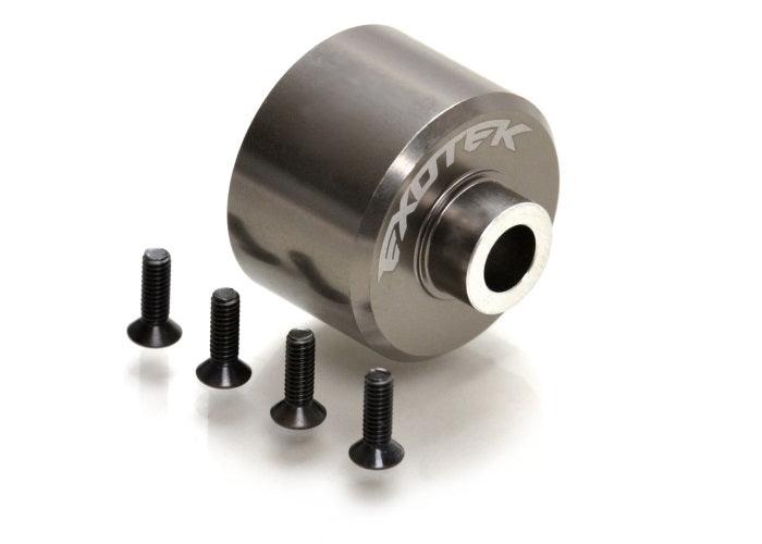 Exotek 1843 LOSI ROCK BAJA REY ALLOY DIF GEAR CASE w/ hd screws - PowerHobby