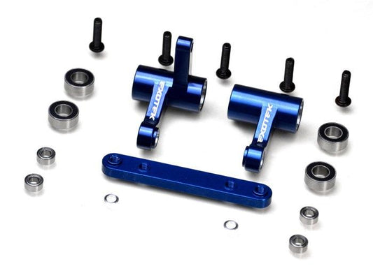 Exotek 1984 SLASH PRO STEERING SET 7075 cranks and rack full bearings - PowerHobby