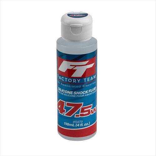 Associated 5479 47.5Wt Silicone Shock Oil, 4oz Bottle (613 cSt) - PowerHobby