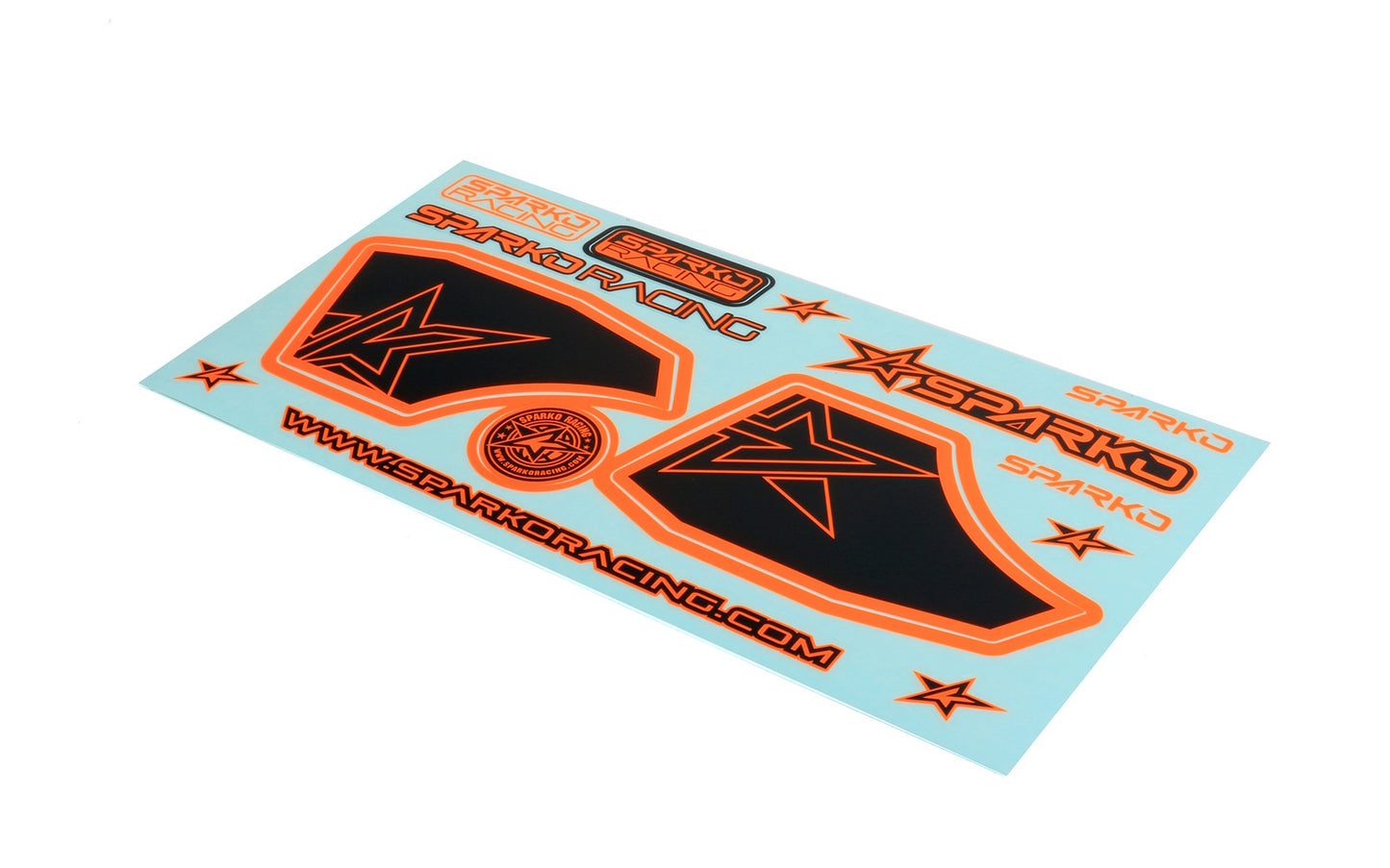 Powerhobby Sparko F8 Wing Sticker-Orange - PowerHobby