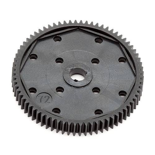 Associated 9649 Spur Gear 48Pitch 72T SC10 RC10B44 / T4 / B5M XXX-T / CR - PowerHobby