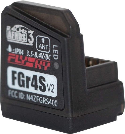 Flysky FGr4S V2 Receiver 2.4GHz 4CH AFHDS Nobel / FSNB4 - PowerHobby