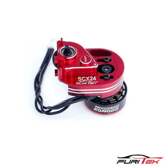 Furitek Mini Stellar Transmission Mini Komodo Brushless 2200kv Motor Axial SCX24 - PowerHobby