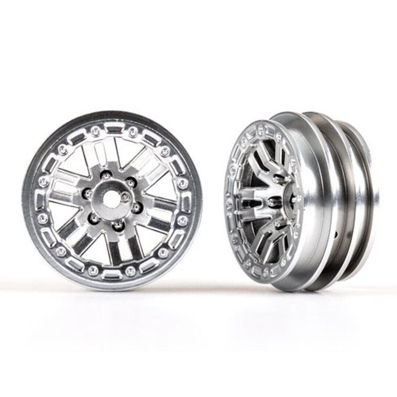 Traxxas 9768-SATIN TRX-4M Multi-Spoke Wheels 1.0" (2) - PowerHobby