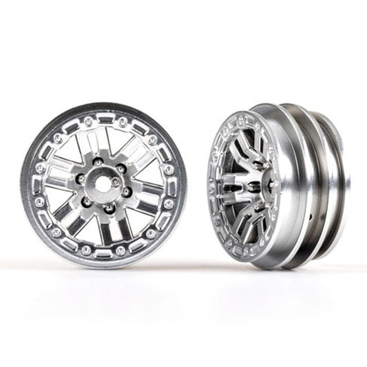 Traxxas 9768-SATIN TRX-4M Multi-Spoke Wheels 1.0" (2) - PowerHobby
