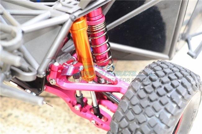 GPM ALUMINUM FRONT INTERNAL SHOCKS (135MM) TRAXXAS UNLIMITED DESERT RACER BLUE - PowerHobby
