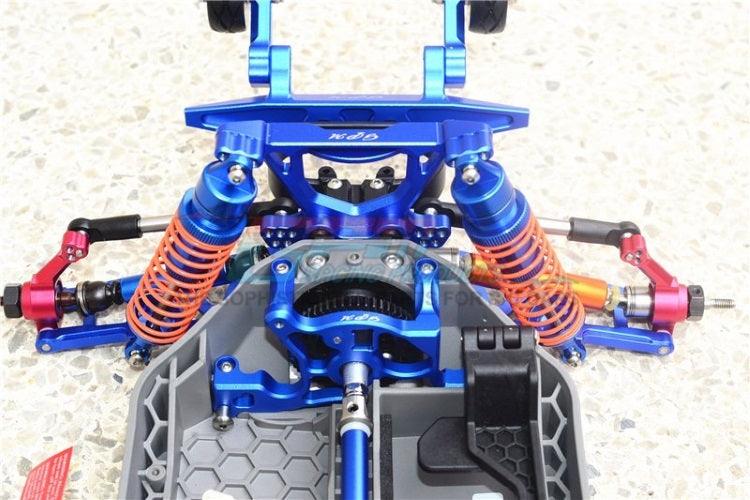 Gpm Racing Aluminum Rear Knuckle Arm (2pieces) Traxxas Rustler Silver - PowerHobby