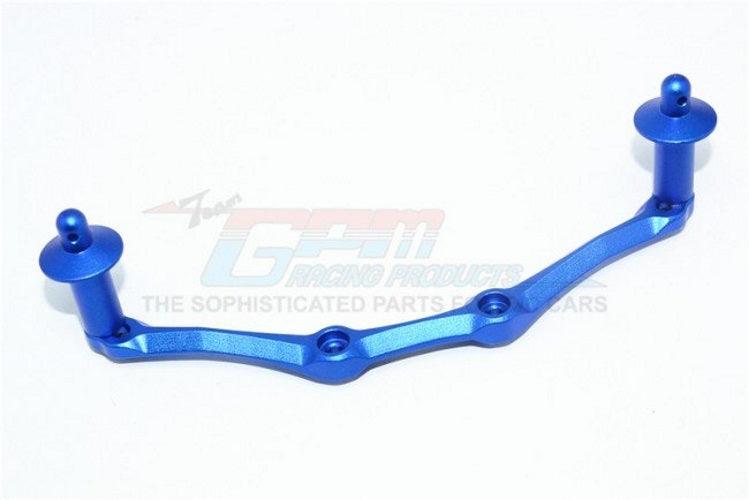 GPM SLA201F/RN-B Alloy Body Posts Mount Blue Traxxas Slash 4X4 Stampede 4X4 - PowerHobby