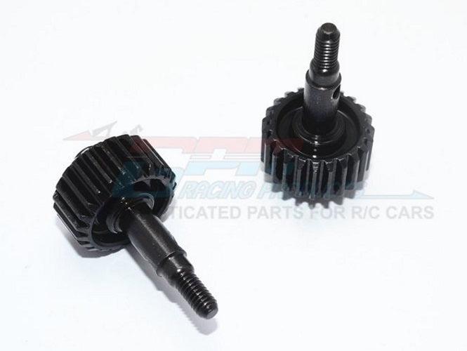 GPM Stainless Steel 45 Portal Drive Output Spindle Gear 23T Black TRA TRX-4 - PowerHobby
