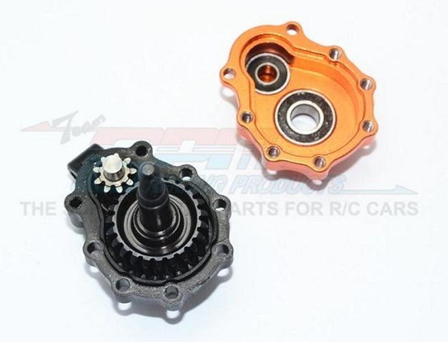 GPM Stainless Steel 45 Portal Drive Output Spindle Gear 23T Black TRA TRX-4 - PowerHobby