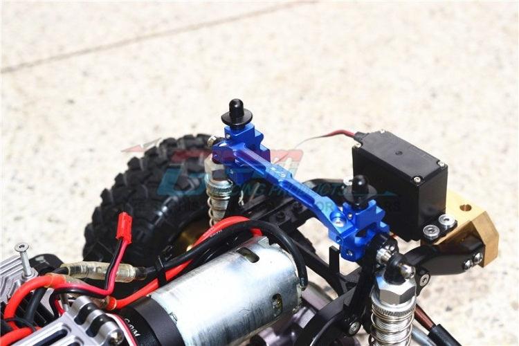 GPM TRX4201FA-BK Aluminum Front Adjustable Body Mount /Post Black Traxxas TRX4 - PowerHobby