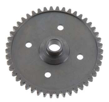 HPI 101034 Racing Stainless Center Gear 46T Vorza D8S Trophy - PowerHobby