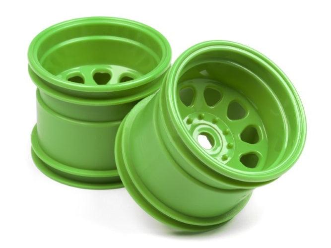 Hpi Racing 120039 Classic King Wheel Green (2.2IN /2Pieces) Savage Xs Flux - PowerHobby
