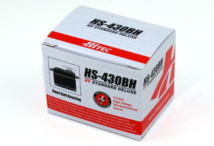 Hitec HS-430BH Standard Deluxe BB HV Servo HS430BH / HS430 /430BH / 430 - PowerHobby